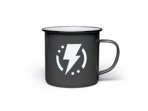 Black Coffee Mug