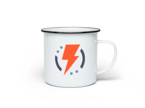 White Enamel Mug
