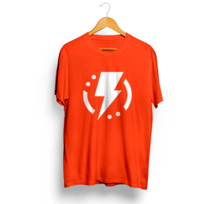 Orange Men T-shirt